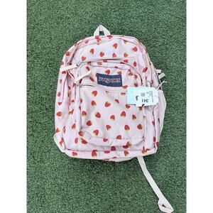 Jansport Xl Backpack Special Edition Strawberries School Bag